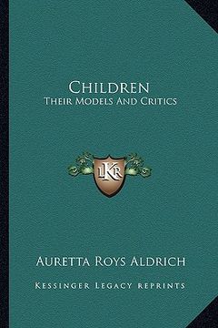 portada children: their models and critics (en Inglés)