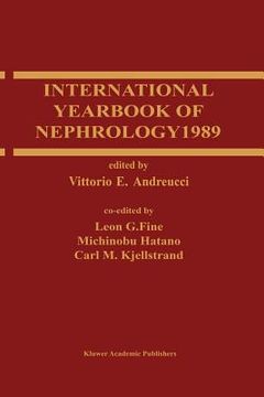 portada International Yearbook of Nephrology 1989