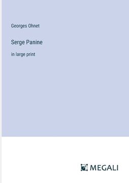 portada Serge Panine: in large print (en Inglés)