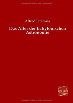 portada Das Alter Der Babylonischen Astronomie (German Edition)