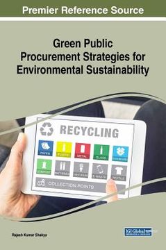 portada Green Public Procurement Strategies for Environmental Sustainability (en Inglés)
