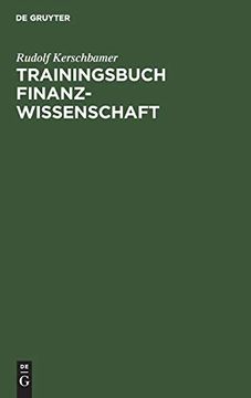 portada Trainingsbuch Finanzwissenschaft (in German)