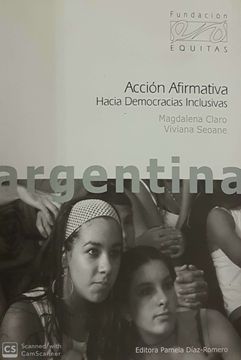 portada Accion Afirmativa Hacia Democracias Inclusivas. Argentina