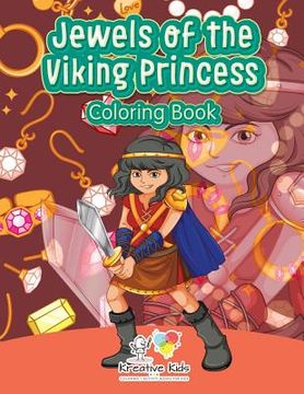 portada Jewels of the Viking Princess Coloring Book (en Inglés)