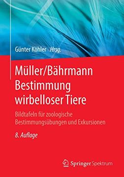 portada Müller/Bährmann Bestimmung Wirbelloser Tiere (en Alemán)