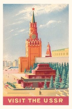 portada Vintage Journal Visit the USSR Travel Poster (en Inglés)