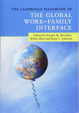 portada The Cambridge Handbook of the Global Work-Family Interface (Cambridge Handbooks in Psychology) (en Inglés)