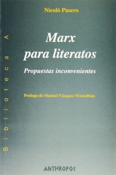 portada Marx Para Literatos (in Spanish)