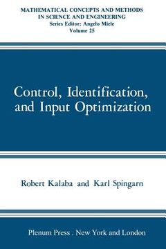 portada Control, Identification, and Input Optimization (in English)
