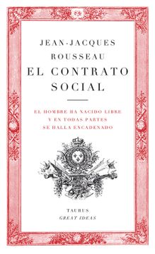 portada El Contrato Social / The Social Contract (in Spanish)