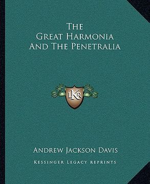 portada the great harmonia and the penetralia (en Inglés)