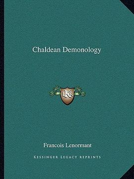 portada chaldean demonology (en Inglés)