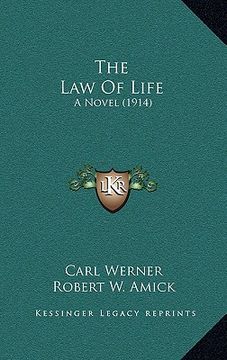 portada the law of life: a novel (1914) (en Inglés)