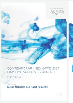 portada Contemporary Sex Offender Risk Management, Volume I: Perceptions (en Inglés)