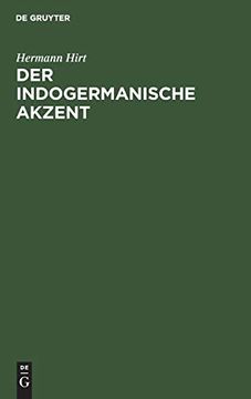 portada Der Indogermanische Akzent (en Alemán)