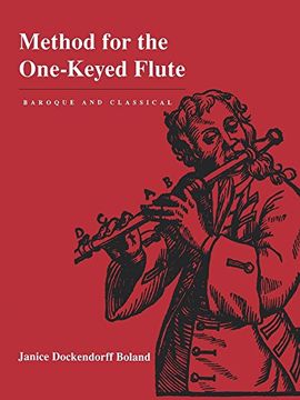 portada Method for the One-Keyed Flute (en Inglés)