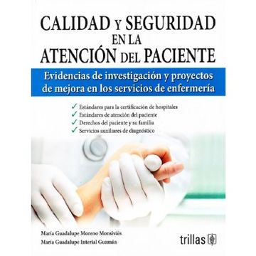 portada Calidad y Seguridad en la Atencion del Paciente (in Spanish)