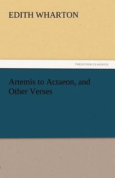 portada artemis to actaeon, and other verses (en Inglés)