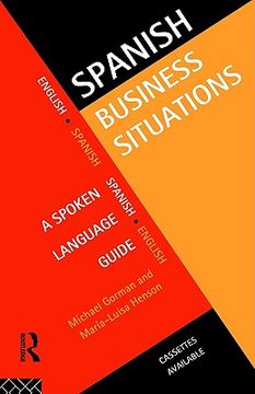 portada spanish business situations: a spoken language guide