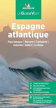 portada Guide Vert Espagne Atlantique: Pays Basque / Navarre / Cantabrie / Asturies / Galice / la Rioja