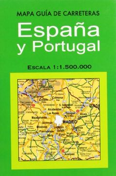 Mapa guía de carreteras España y Portugal