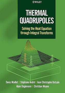 portada thermal quadrupoles: solving the heat equation through integral transforms (en Inglés)