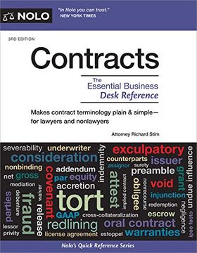 portada Contracts: The Essential Business Desk Reference (en Inglés)