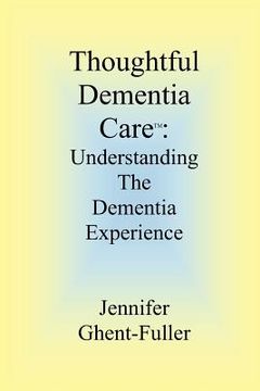 portada thoughtful dementia care (en Inglés)