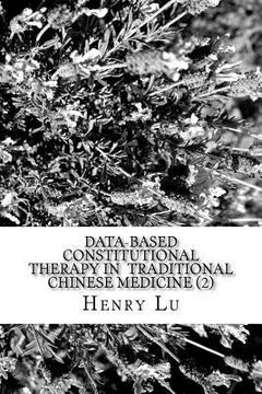 portada Data-Based Constitutional Therapy in Traditional Chinese Medicine (2) (en Inglés)