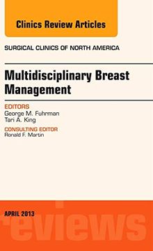 portada Multidisciplinary Breast Management, an Issue of Surgical Clinics: Volume 93-2 (en Inglés)