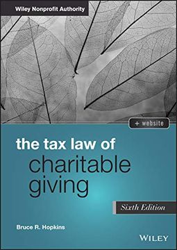 portada The tax law of Charitable Giving (Wiley Nonprofit Authority) (in English)