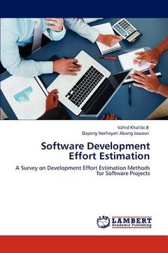 portada software development effort estimation (en Inglés)