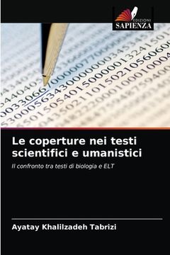 portada Le coperture nei testi scientifici e umanistici (in Italian)