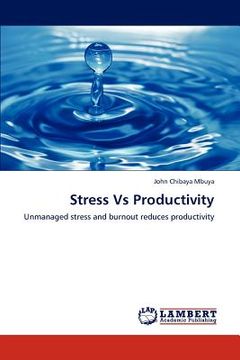 portada stress vs productivity (en Inglés)