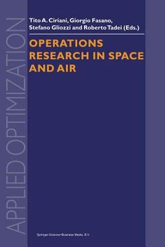 portada operations research in space and air (in English)