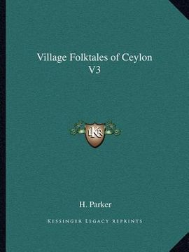 portada village folktales of ceylon v3 (en Inglés)