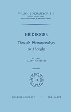 portada Heidegger: Through Phenomenology to Thought (in English)