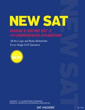portada NEW SAT Practice Test 2: +70 SAT HACKERS RULES for the Sentence Error Questions that Appear Always on NEW SAT (Volume 1)