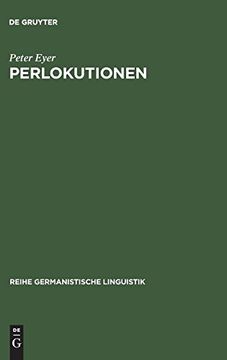 portada Perlokutionen (Reihe Germanistische Linguistik, vol 75) 