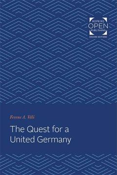 portada The Quest for a United Germany (en Inglés)