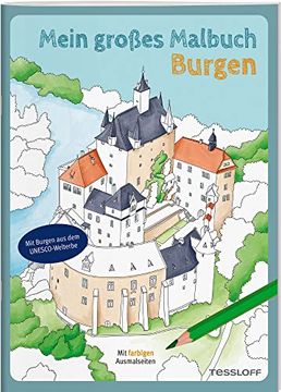 portada Mein Großes Malbuch. Burgen (in German)