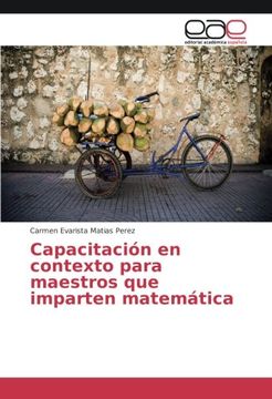 portada Capacitación en contexto para maestros que imparten matemática (Spanish Edition)
