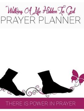 portada Hidden In God Prayer Planner: Hard cover Prayer Planner (en Inglés)
