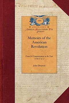 portada Memoirs of the American Revolution 