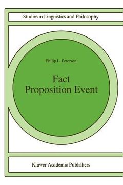 portada fact proposition event (en Inglés)