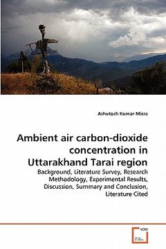 portada ambient air carbon-dioxide concentration in uttarakhand tarai region (in English)