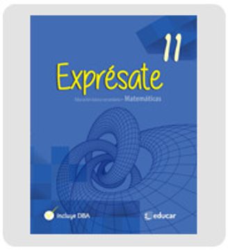 portada EXPRESATE 11 MATEMATICAS (in Spanish)