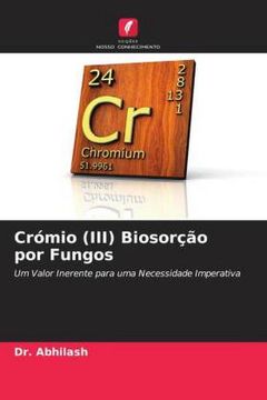 portada Crómio (Iii) Biosorção por Fungos (in Portuguese)