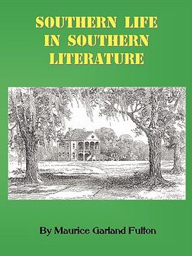 portada southern life in southern literature (en Inglés)