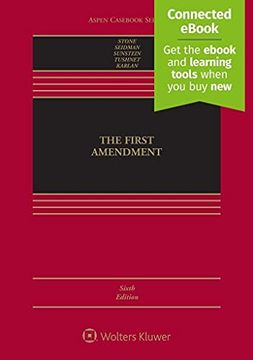 portada The First Amendment: [Connected Ebook] (Aspen Casebook) (en Inglés)